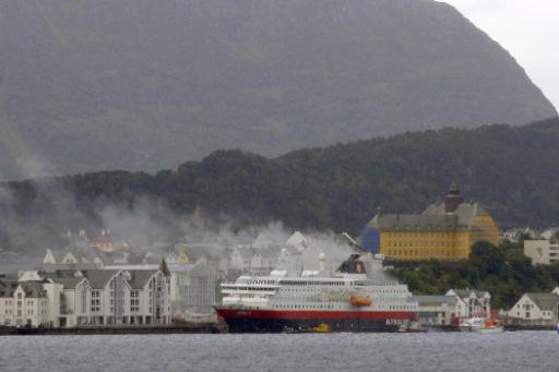 Brand auf Passagierschiff vor der norwegischen Küste - drei Verletzte