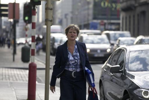 Sabine Laruelle, scheidende Ministerin für Landwirtschaft, Wissenschaften und den Mittelstand