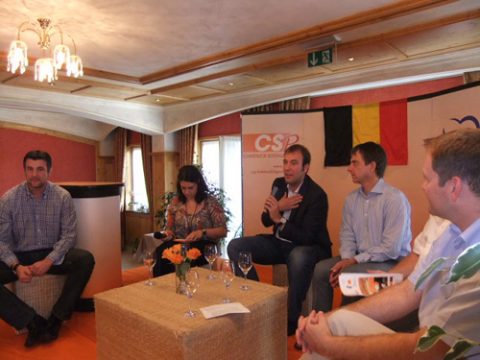 Parteikongress der CSP in Meyerode