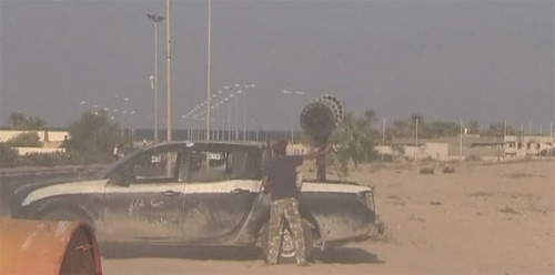 Milizen des Übergangsrates kämpfen weiter in Sirte
