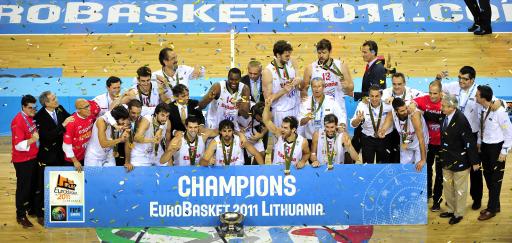 Spanien gewinnt Spiel gegen Frankreich und bleibt Basketball-Europameister (18.9.)