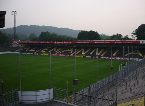 Das alte Tivoli-Stadion in Aachen