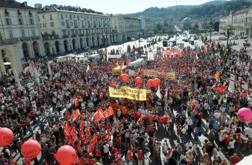 Demo in Turin