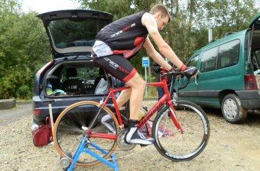UCI World Cycling Tour: Michael Hilgers bei den Vorbereitungen