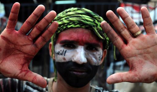 Oppositionsanhänger in Sanaa