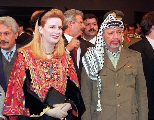 Suha Arafat, Witwe des langjährigen Palästinenserführers Jassir Arafat (Bild: 24.11.1994)