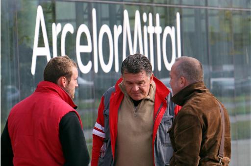 ArcelorMittal: Die Arbeiter stehen draußen