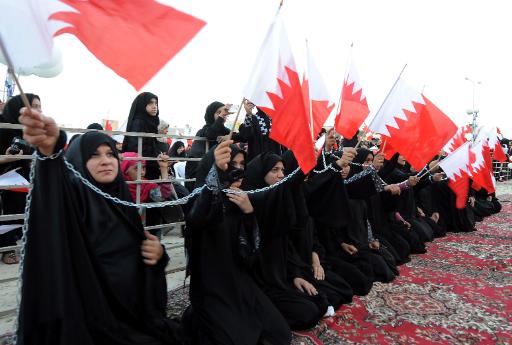 Frauendemo in Bahrain am 29.09.2011