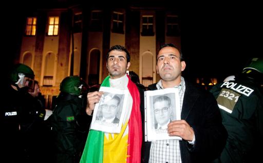 Anti-syrische Proteste in Berlin