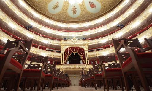 Das renovierte Bolschoi-Theater in Moskau