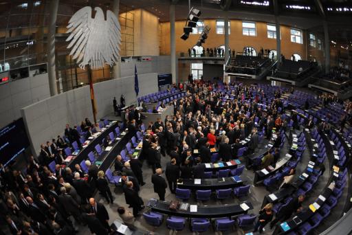 Bundestag stImmt über EFSF ab