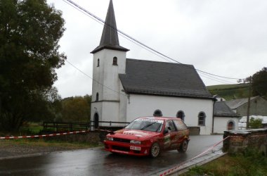 Karl-Heinz Dahm/Roland Zinnen im Mitsubishi Colt