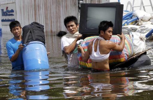 Überschwemmungen in Thailand