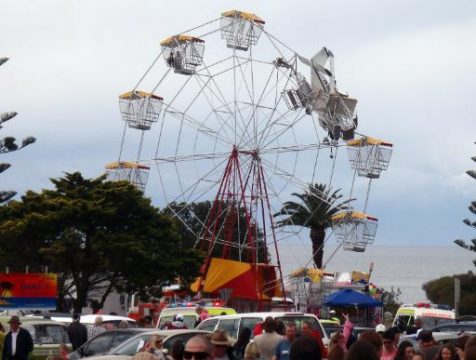 Das Flugzeug und das Riesenrad