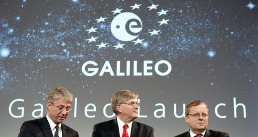 Galileo-Satelliten auf dem Weg ins All