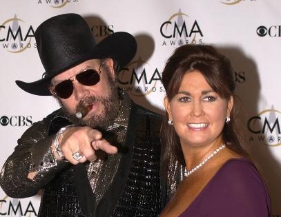 Hank Williams jr. und seine Frau Mary Jane