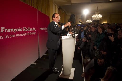 Vorwahlen: François Hollande erreicht 39 Prozent