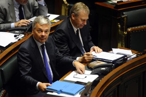 What the ...? Didier Reynders und Yves Leterme