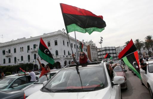 Freude in Libyen