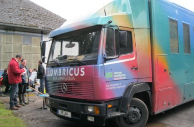 Lumbricus: Umweltbus macht Halt in St. Vith