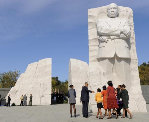 Obama weiht Denkmal für Martin Luther King ein