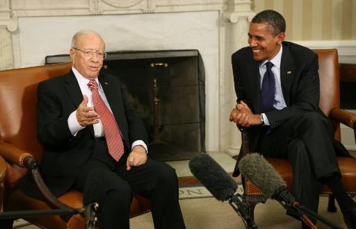 Beji Caid Essebsi und Barack Obama