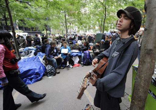 Anti-Banken-Protest in New York