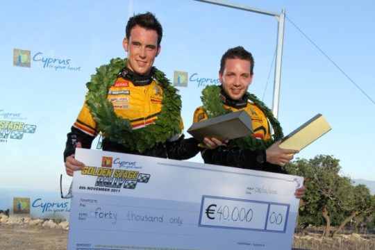 Thierry Neuville bei der Golden Stage Rallye auf Zypern