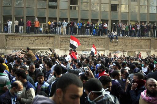 Auch am Dienstag dauern die Demonstrationen auf dem Tahrir-Platz an