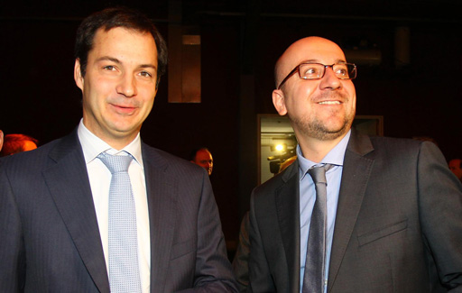 Alexander De Croo und Charles Michel werden auf Schloss Ciergnon erwartet