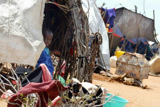 Somalischer Junge im Flüchtlingscamp Dadaab
