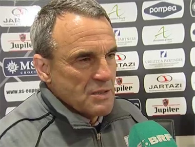 AS Eupen-Trainer Wolfgang Frank