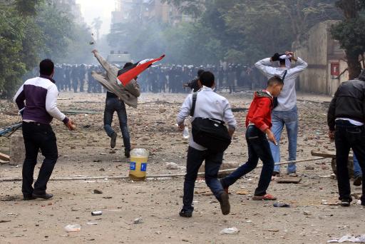 Ausschreitungen am Tahrir-Platz in Kairo