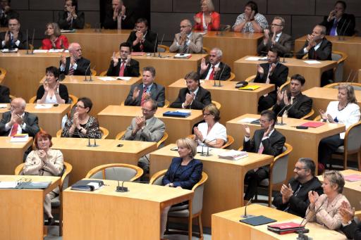 Der Düsseldorfer Landtag