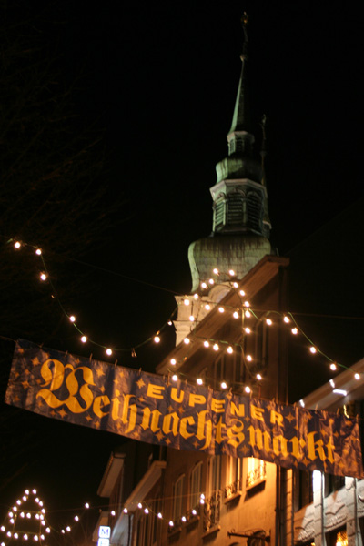 Weihnachtsmarkt in Eupen