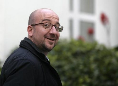 MR-Präsident Charles Michel vor den Gesprächen am Sonntag