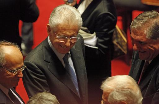 Möglicherweise der Neue: Mario Monti im Senat