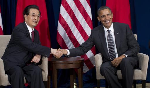 Hu Jintao und Barack Obama