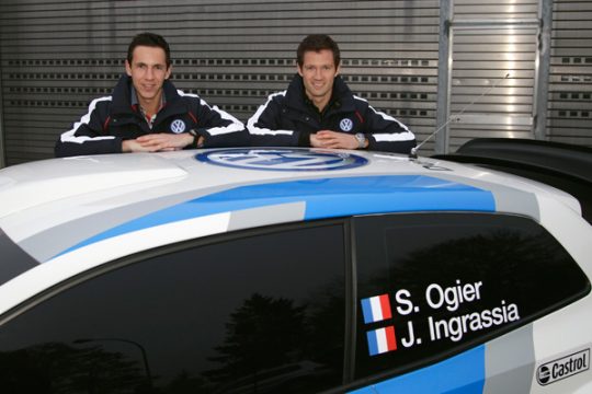 Julien Ingrassia und Sébastien Ogier unterschreiben bei VW