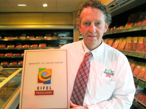 Marcel Peters, Geschäftsführer vom Eifeler Fleischvertrieb Pegri/P&M
