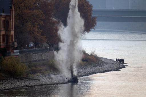 Koblenz: Das Niedrigwasser enthüllt explosive Tatsachen