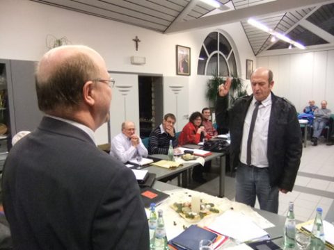 Vereidigung von Tony Brusselmans