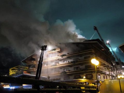 Feuer im Hotel Glemmtalerhof in Saalbach-Hinterglemm