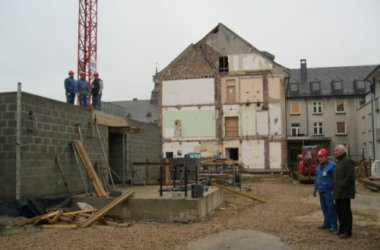 Grundsteinlegung zur dritten Bauphase an der St. Vither Klinik