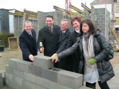 Grundsteinlegung zur dritten Bauphase an der St. Vither Klinik