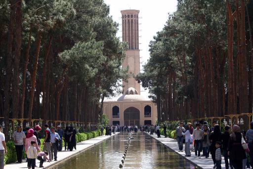 Iranisches Kulturerbe: Dowlat-Abad-Turm in Yzad