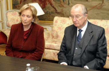 Königin Paola und König Albert in Lüttich