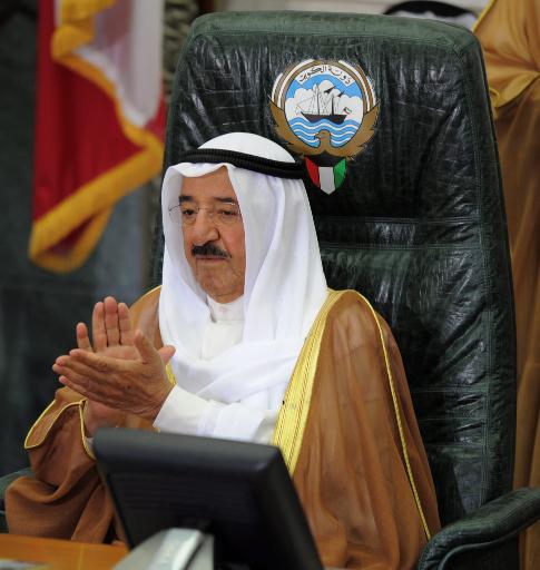 Der Emir von Kuwait, Scheich Sabah al-Ahmed al-Sabah