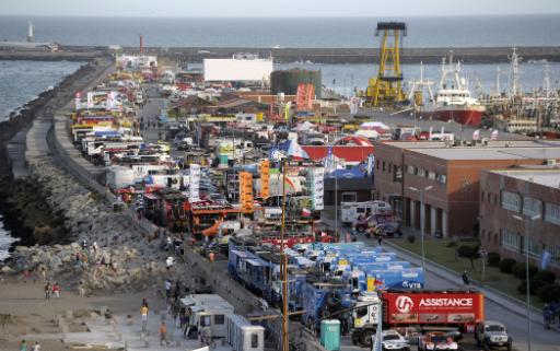 Dakar-Basislager in Mar del Plata