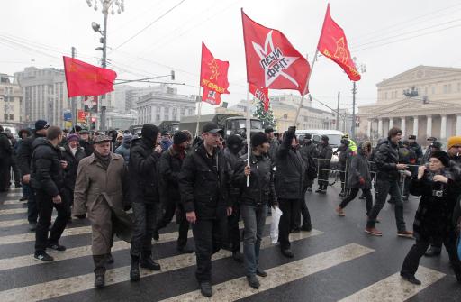 Demo in Moskau